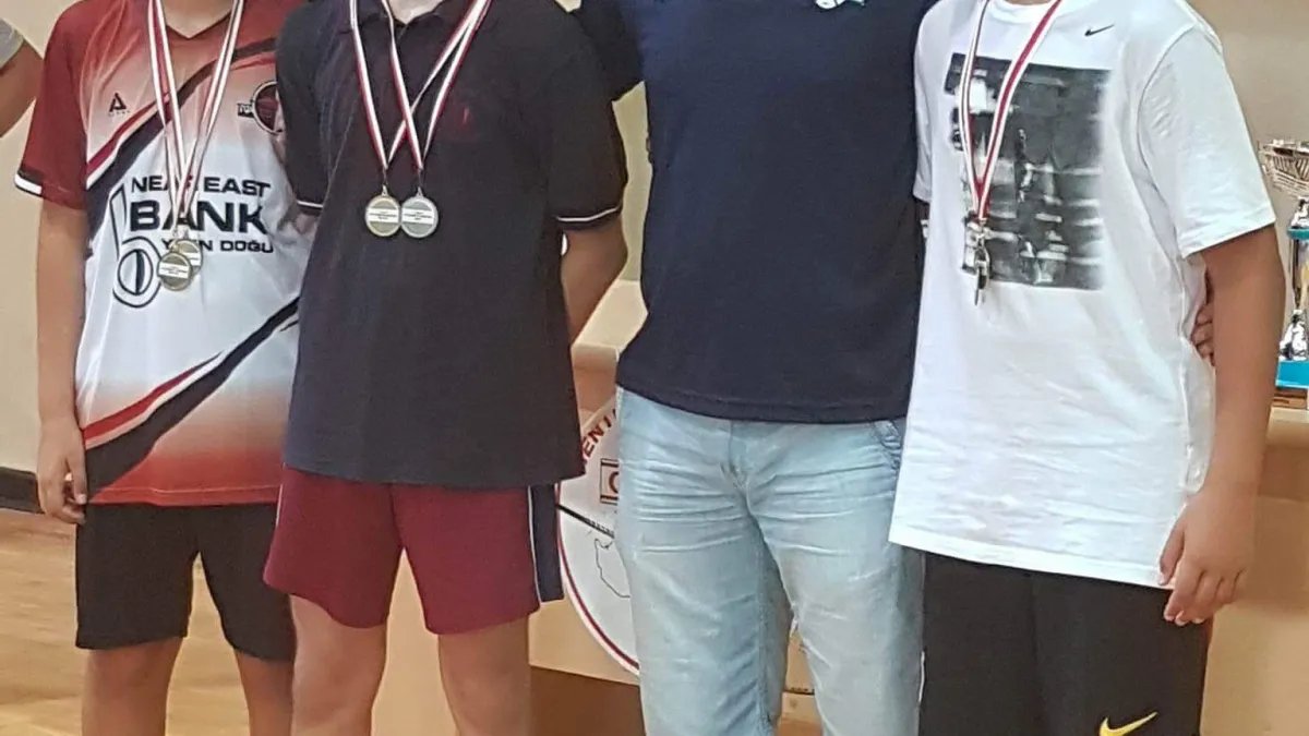 15 Yaş Altı KKTC Badminton Şampiyonası Sona Erdi