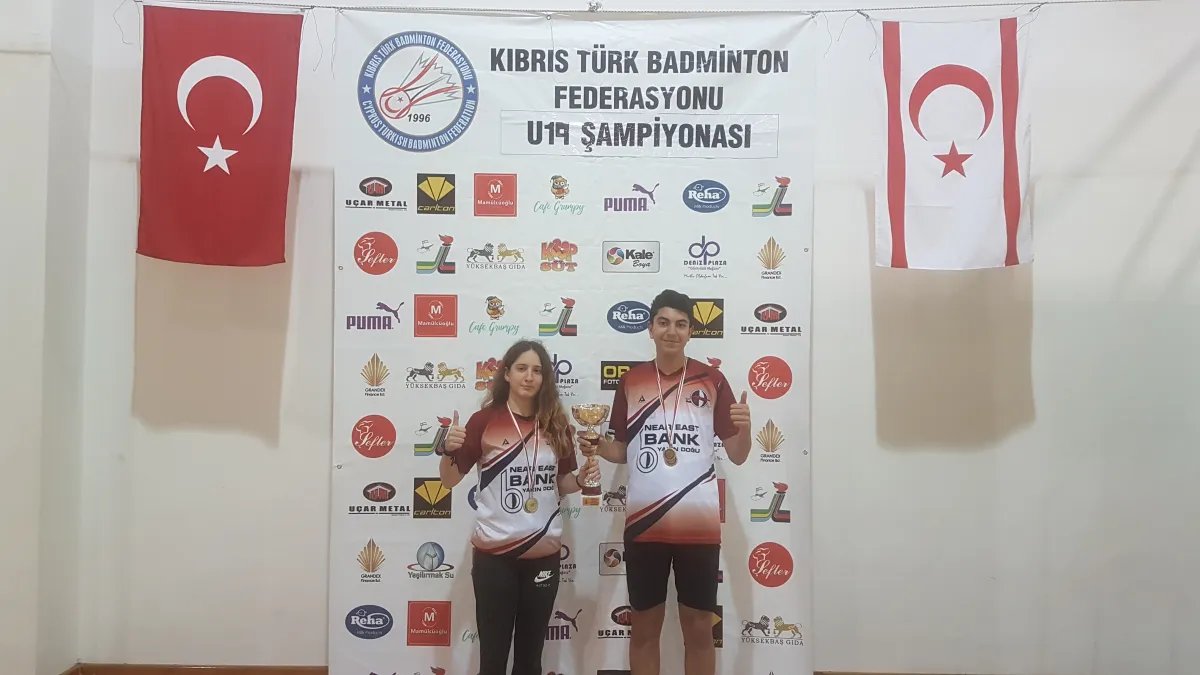 Seymen, Eren and NEU Dominate the U19 TRNC Badminton Championship