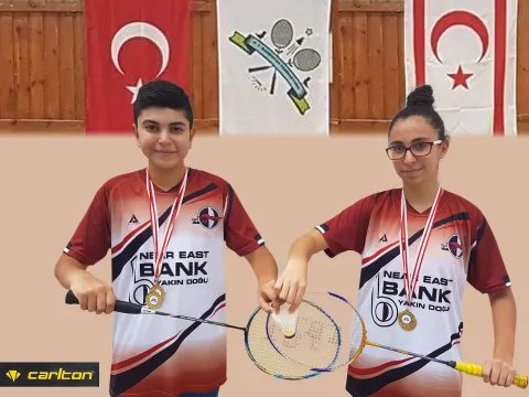 15 Yaş Altı KKTC Badminton Şampiyonası Sona Erdi