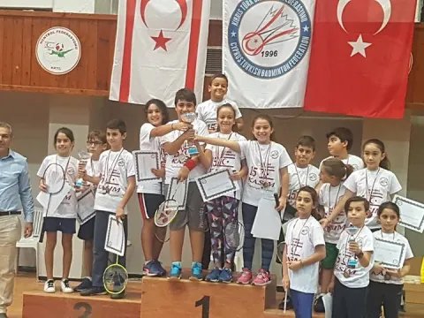 Under-11 TRNC Badminton Championship Ends