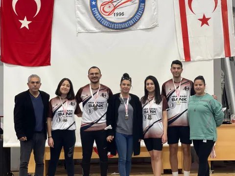 KKTC Üniversiteler Badminton Şampiyonu GAÜ