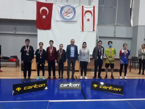 U15 KKTC Badminton Şampiyonası Milli Takım Seçmesi Yapıldı