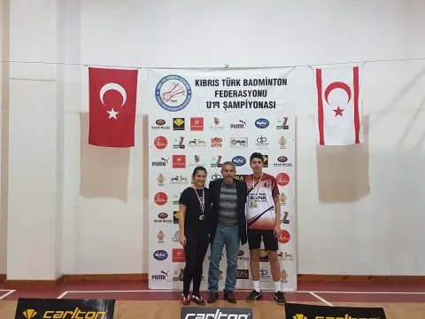 Seymen, Eren and NEU Dominate the U19 TRNC Badminton Championship