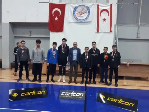 U15 KKTC Badminton Şampiyonası Milli Takım Seçmesi Yapıldı