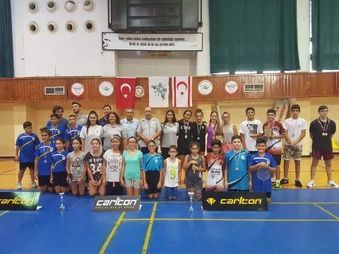 15 Yaş Altı KKTC Badminton Şampiyonası Sona Erdi