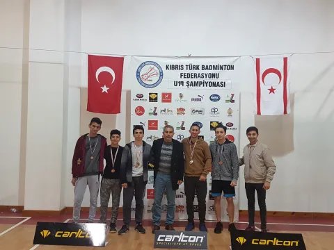 Seymen, Eren and NEU Dominate the U19 TRNC Badminton Championship