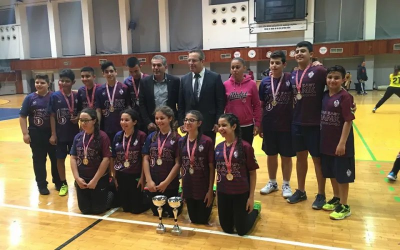 Near East College Win Middle Schools Girls' and Boys' Badminton Titles