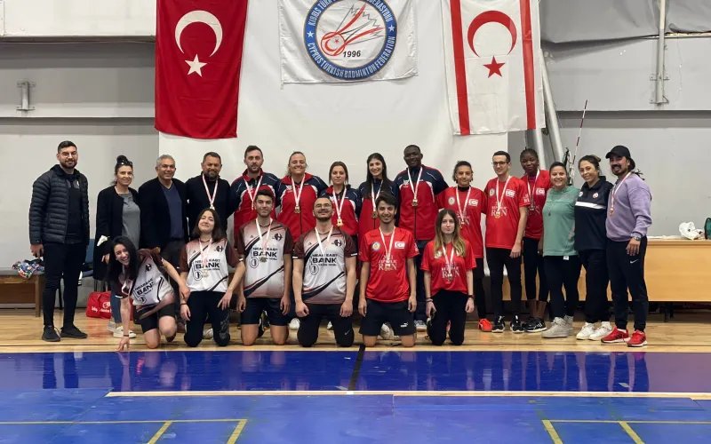 KKTC Üniversiteler Badminton Şampiyonu GAÜ